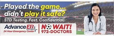 Advance ER Urges World Cup Visitors & DFW Residents to Prioritize Sexual Health