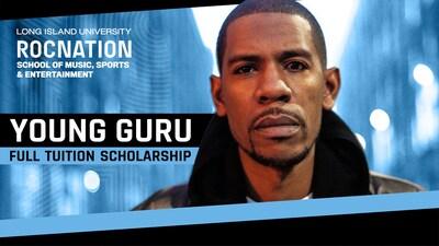 Young Guru to Provide Full-Tuition Scholarship for Prospective Student Seeking to Enroll at Roc Nation School of Music…