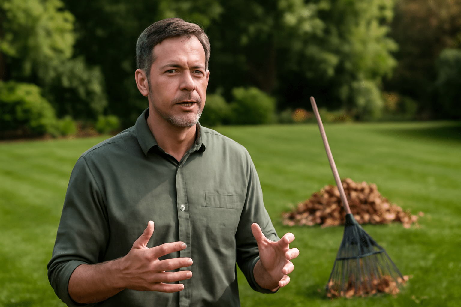 In HelloNation, Landscaping Expert Michael Tarleton Discusses Lawn Health & Seasonal Cleanup Strategies