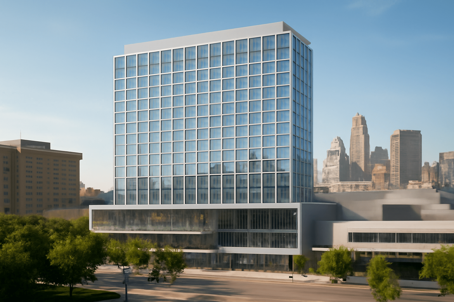 Skanska builds a new convention center hotel in Cincinnati, Ohio, USA, for USD 325M, about SEK 3.0 billion