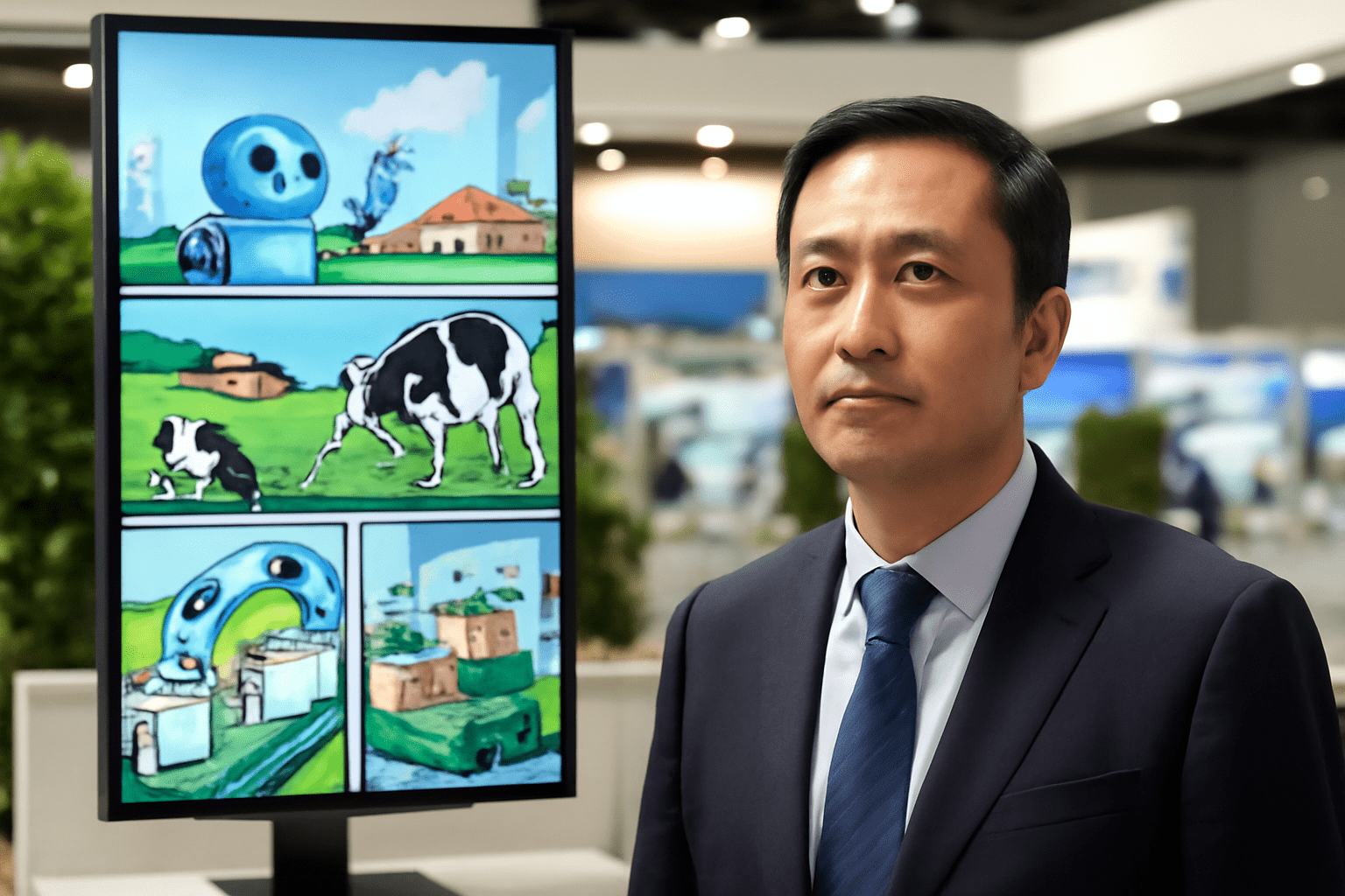 Yili Unveils AI-Powered Comic Series to Bring Dairy Supply Chain to Life at China Chain Expo