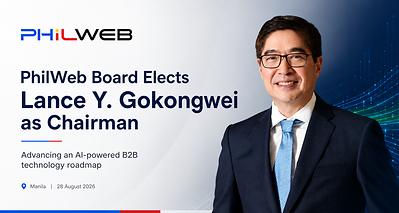 PhilWeb Elects Conglomerate Leader Lance Y. Gokongwei as Chairman to Accelerate AI Infrastructure and Transnational Ecosystem Expansion
