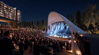 White Rocks Amphitheater and UMusic Hotel & Private Residences to Create Permanent Arts Endowment