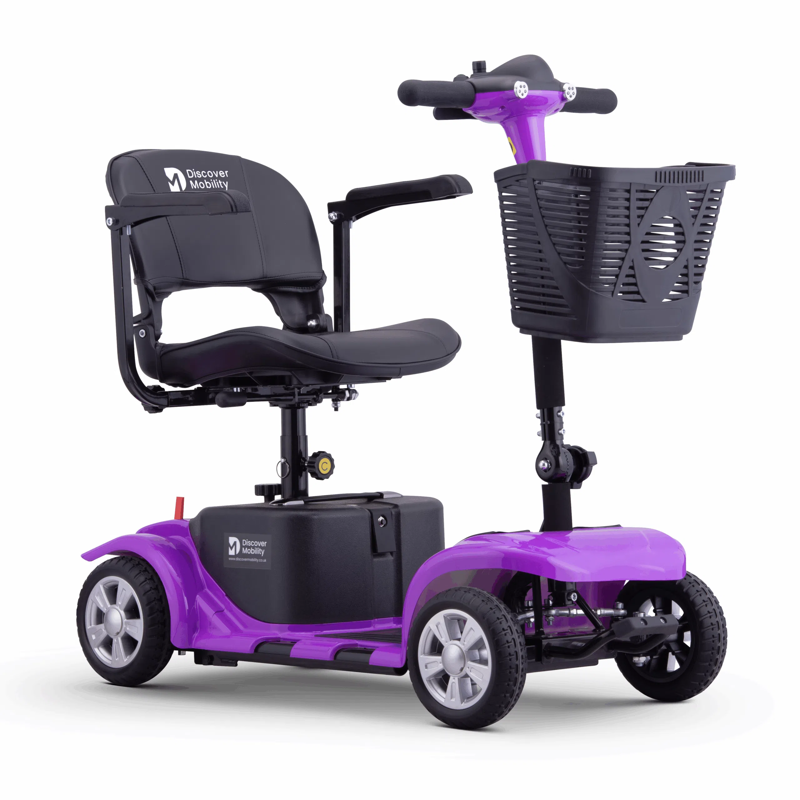 Discover Mobility Rider Mobility Scooter - Purple