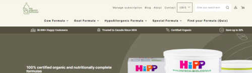 My Organic Formula