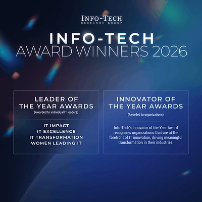 2026 Info-Tech Awards: Recognizing IT Leaders and Organizations for Innovation and Business Impact