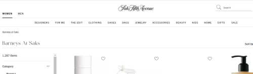 barneys at saks
