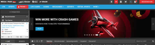 megapari-casino-home